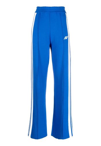 Autry logo-embroidered track trousers - Blau