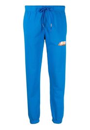 Autry logo-print cotton track pants - Blau