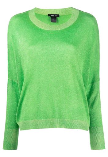 Avant Toi long-sleeve knitted jumper - Grün