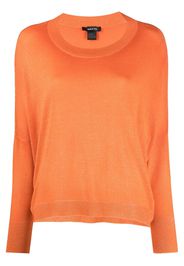 Avant Toi long-sleeve knitted jumper - Orange