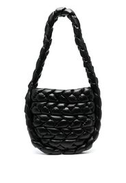 A.W.A.K.E. Mode Pernille intreccio faux-leather bag - Schwarz