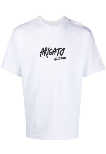 Axel Arigato logo-print short-sleeve T-shirt - Weiß