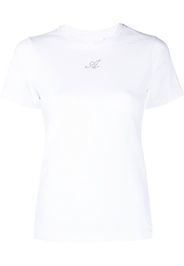 Axel Arigato Muse logo-embroidered organic cotton T-shirt - Weiß