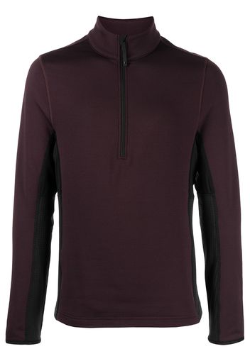 Aztech Mountain Fleecepullover mit Reißverschluss - Violett