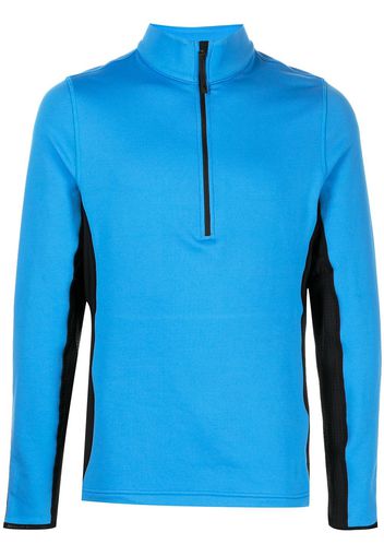 Aztech Mountain Fleece-Sweatshirt mit Reißverschluss - Schwarz