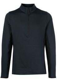 Aztech Mountain Fleece-Sweatshirt mit Reißverschluss - Blau