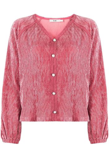 b+ab V-neck long-sleeve cardigan - Rosa