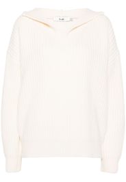 b+ab Pullover mit Kapuze - Nude
