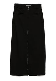 b+ab Rock mit Reißverschluss - Schwarz