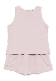 b+ab Set aus Top und Hosenrock - Violett