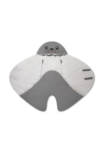 Baby Bites Seal cotton sleeping bag - Grau