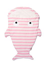 Baby Bites animal-shaped cotton sleeping bag - Rosa