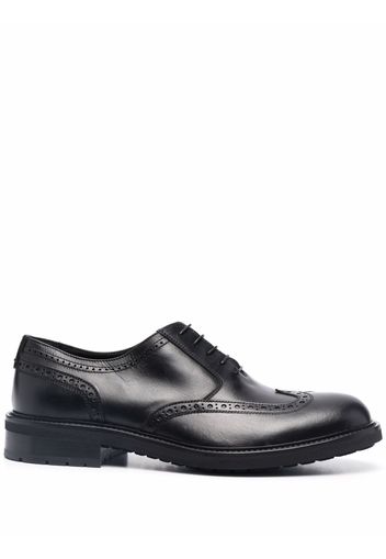 Baldinini Moon Wash leather brogues - Schwarz