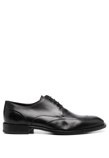 Baldinini almond-toe lace-up derby shoes - Schwarz