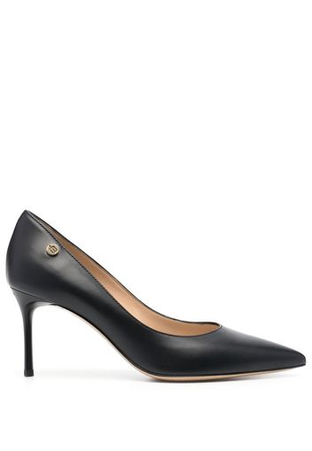 Baldinini pointed-toe leather pumps - Schwarz