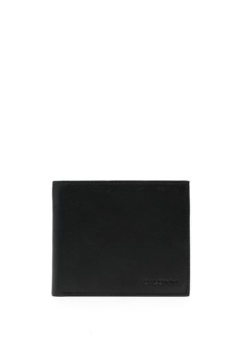 Baldinini bi-fold leather wallet - Schwarz