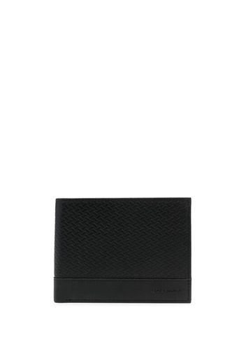 Baldinini bi-fold leather wallet - Schwarz