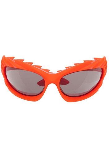 Balenciaga Eyewear oval-frame sunglasses - Orange