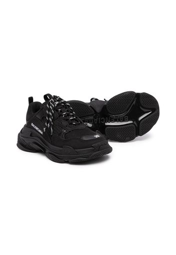 Balenciaga Kids Triple S Sneakers - Schwarz