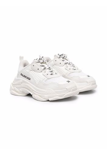 Balenciaga Kids Triple S Sneakers - Weiß