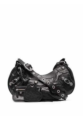 Balenciaga Le Cagole S Schultertasche - Schwarz