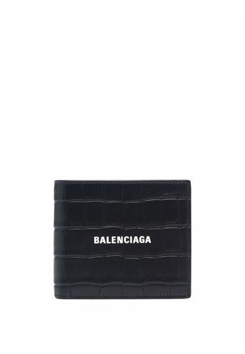 Balenciaga Portemonnaie mit Logo - Schwarz