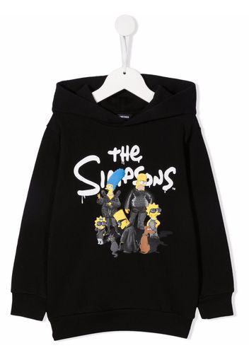 Balenciaga The Simpsons pullover hoodie - Schwarz