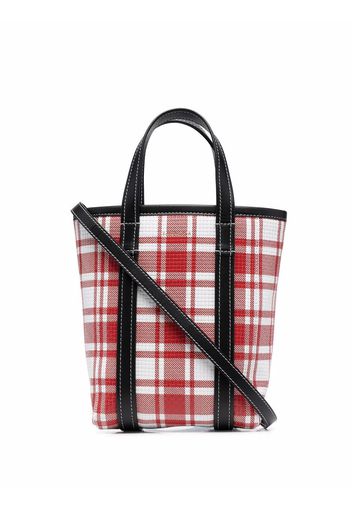 Balenciaga small Barbes North-south Shopper - Rot