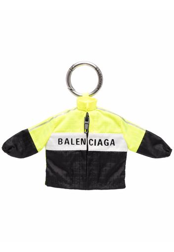 Balenciaga Micro windbreaker keyring - Gelb