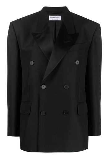 Balenciaga Shrunk Tuxedo double-breasted jacket - Schwarz