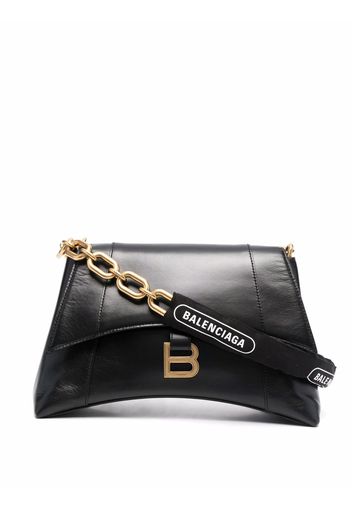 Balenciaga Downtown Schultertasche - Schwarz