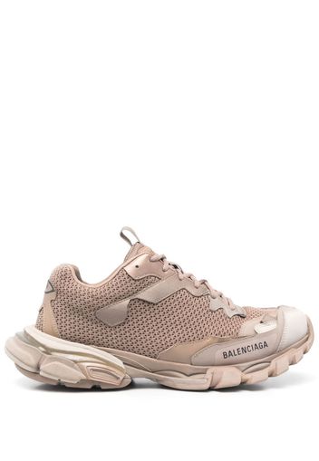 Balenciaga Destroyed Track Sneakers - Nude