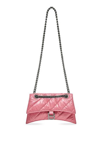 Balenciaga Gesteppte Crush Schultertasche - Rosa