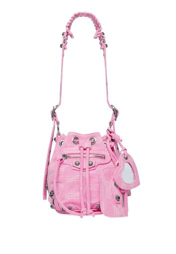 Balenciaga Kleine Le Cagole Beuteltasche - Rosa