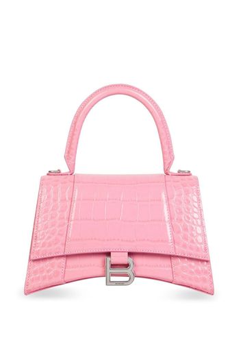 Balenciaga Kleine Hourglass Handtasche - Rosa