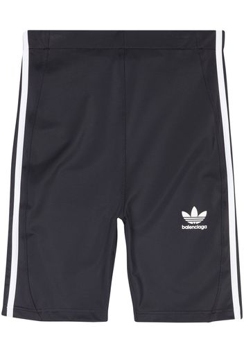 Balenciaga x adidas 3-Stripes cycling shorts - Schwarz