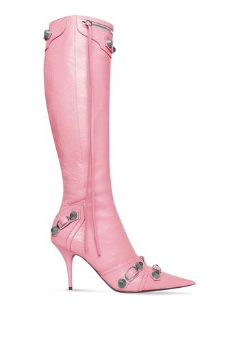 Balenciaga Cagole pointed-toe boots - Rosa