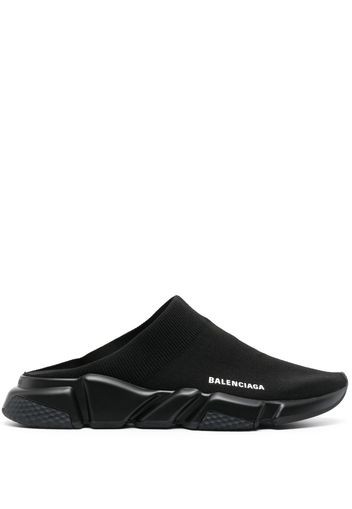 Balenciaga Fersenfreie Speed ML Sneakers - Schwarz