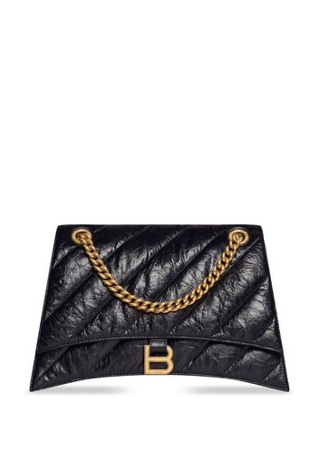 Balenciaga Crush quilted shoulder bag - Schwarz