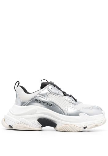 Balenciaga Triple S low-top sneakers - Silber