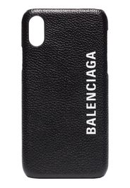 Balenciaga iPhone X-Hülle mit Logo - Schwarz