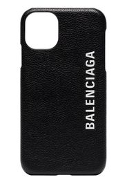 Balenciaga iPhone 11 CSS-Hülle mit Logo - Schwarz