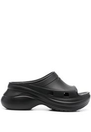 Balenciaga x Crocs™ platform slide sandals - Schwarz