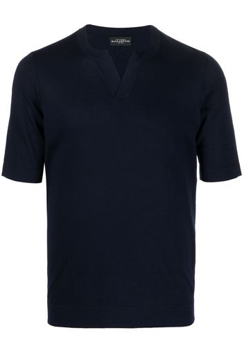 Ballantyne short-sleeve cotton T-shirt - Blau