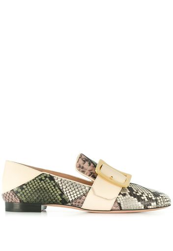 Bally Loafer in Patchwork-Optik - Grau