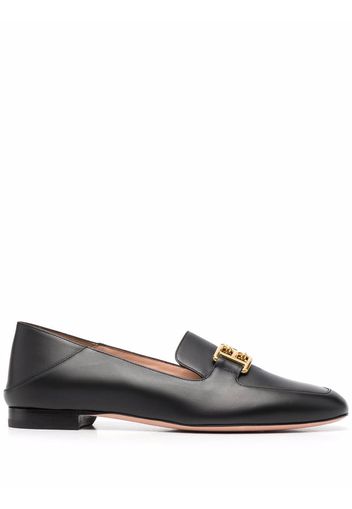 Bally BB logo loafers - Schwarz