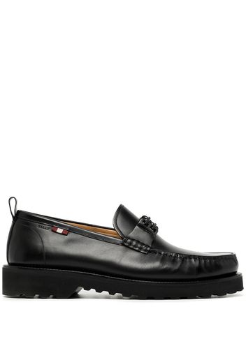 Bally chunky sole loafers - Schwarz