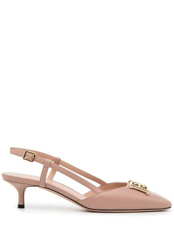 Bally Kitten-Heel-Pumps 45mm - Rosa