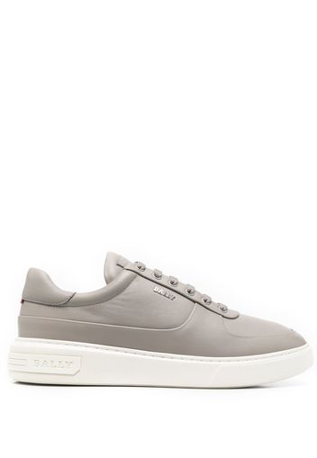 Bally logo-plaque low-top sneakers - Nude