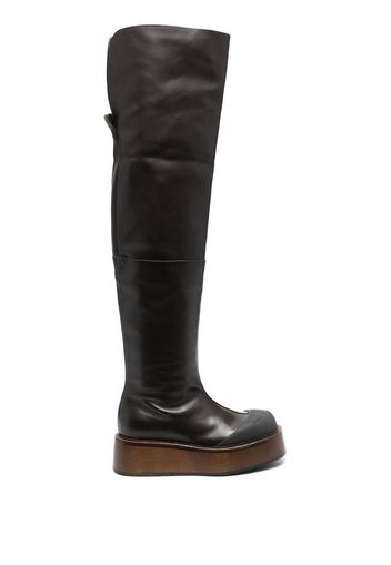 Bally Irenne Plateau-Stiefel - Braun